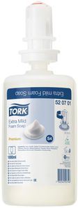 Tork Premium S4  Extra Mild håndsæbe u/parfume 1liter Hvid 